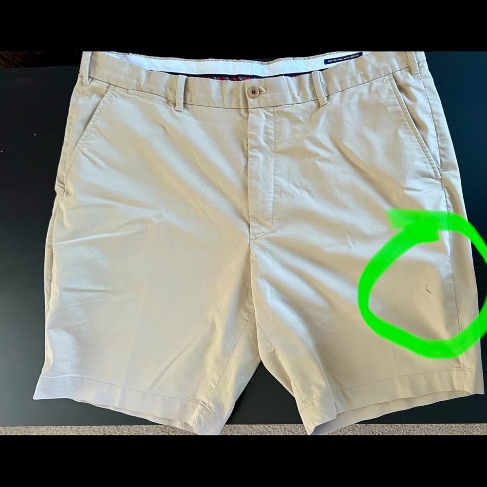 Flat front mens short